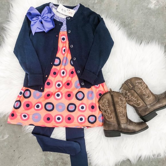 Pete & Lucy Polka Dot Dress - Picture 2 of 3